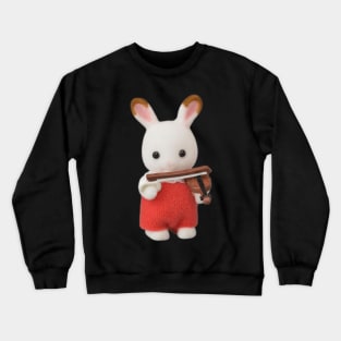 Calico Critters Sylvanian Families Violin Bunny Crewneck Sweatshirt